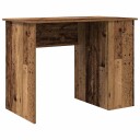  Skrivebord gammelt tre 100x55x75 cm konstruert tre