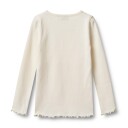 Wheat Ida Rib Genser til Barn i Cream, 110 cm (5 år)