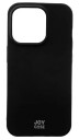 Joy Case iPhone 15 Pro Joy Case Fleksibelt Plast Deksel - Svart