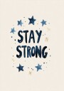 Stars of Strength Plakat / 50x70cm