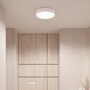 TEMAR LIGHTING Cleo taklampe Ø 20 cm IP54 hvit metall E27