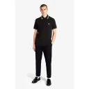 Fred Perry Herre Topper Svart 2XS,