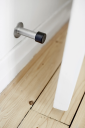 Habo Dørstopper 2893 75 mm, Rustfritt stål
