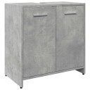  Servantskap betonggrå 60x33x60 cm konstruert tre 8721158435637