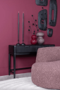 Trend Collection Mesa Konsollbord Svart 120 x 40 x 76 cm