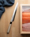 Bunmei Bunmei Yanagi sashimikniv enkelslipt 27 cm Rustfritt stål