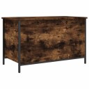  Oppbevaringsbenk røkt eik 80x42,5x50 cm konstruert tre 8721012340664