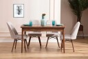 Extendable Dining Table & Chairs Set (5 Pieces) Homitis -