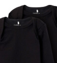 Name It Body 2-Pack Long Sleeve Solid Black Sort 62