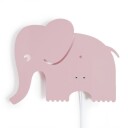 roommate Elefant Silhuettlampe Vegglampe Lyserød