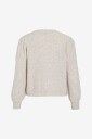 Vila - Kardigan Vicleo O-Neck L/S Cable Knit Cardig - Brun