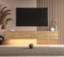 TV benk Hanah Home Ada 180 x 28,6 x 31,4 cm Sapphire Oak   Sapphire Oak