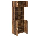  Oppbevaringsskap Gamle tre 80 x 42,5 x 225 cm Konstruert tre