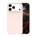 Ferrelli iPhone 17 Pro Max magnetisk Liquid silikon deksel rosa