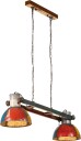vidaXL Industriell hengelampe 25 W flerfarget 111 cm E27