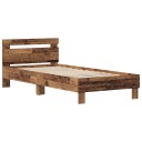  Sengestamme Gammelt tre 98.5 x 200 cm Konstruert tre