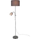 Trio Lighting Owen gulvlampe grå
