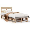  Sengeramme uten madrass 90x190 cm heltre furu