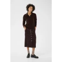Part Two Dame Strikkevarer Brun 2XL,