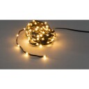 Konstsmide   ShineLine 100 amber LED 5m   Svart