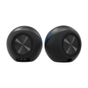 Creative Pebble X 2.0 Trådløse RGB Høyttalere Svart