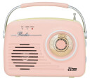 Eltra Luiza Retro Radio Rosa
