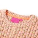 vidaXL Barnegenser strikket myk rosa 92