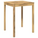 vidaXL Hagebarbord Hvit 80 x 80,5 x 105 cm Solid akasietre