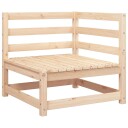  Hagesofaer for hjørne 2 stk 70x70x67 cm heltre furu 837907