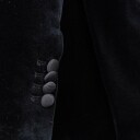 Atelier Munro Velvet Tuxedo Jacket - Midnight Blue