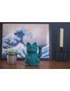 Donkey Lucky Cat Maneki-Neko - Green