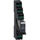 Schneider Electric 10 stk Relé med stikkontakt + LED 2CO 24VDC push-in, RXG23BDPVP