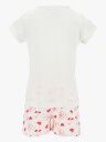 Disney Minni Mus Pysjamas Hvit 128 134