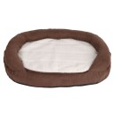 Zooplus Exclusive Oval Hundeseng Memory Brun L 117 X B 72 X H 24 cm