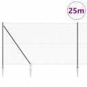 Kjedejernsgjerde med 13 spikerpinner 1.6x25 m Galvanisert stål