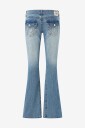 True Religion   Jeans Joey Lr Flare Flap   Blå