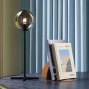 Hübsch Champ Bordlampe Black/smoke Lampemesteren
