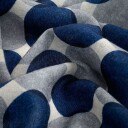 Ferner Jacobsen Scarf Wool Ligth Grey-Dark Blue