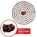 Einhell Aquinna 3,7 Stang Trådløs Vannpumpe 3800 L/T Sort Rød