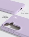 Ideal Of Sweden Silicone MagSafe Case Samsung Galaxy S26 Lavender Milk