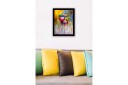 Bilde med Ramme Flerfarget 44x15 cm