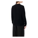 Comme des Garçons Play Dame Strikkevarer Svart M,