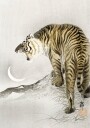 Roaring Tiger By Ohara Koson Plakat Plakat / 50x70cm