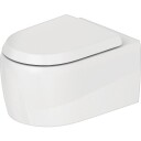 Duravit Qatego Vegghengt Toalett, Uten Spylekant, Hvit