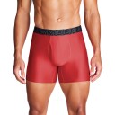 Under Armour Performance Tech Solid 6" Herre Bokser Farge Rød Størrelse S