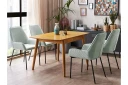 Morinville Spisebord Uttrekkbart 100-130x80 cm - Lysebrun