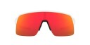 Oakley Sutro Lite Polished White Prizm Ruby