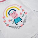 Peppa Gris Genser Happy Rainbow - 116 / 6 år - Barn - Gutt/Jente - 100% bomull