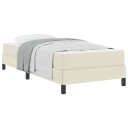  Sengestamme med madrass Krem 80 x 200 cm stoff