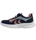 Hummel Sko   Glow   Black Iris/Rosa   Hummel   30   Sko Hvit Marineblå
